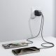 10. Ładowarka Joyroom JR-TCF13 sieciowa USB-C / USB-A 25W SFC / PPS / PD - czarna