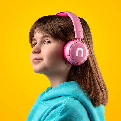 3. Niceboy HIVE Kiddie Pink Zestaw słuchawkowy Opaska na głowę Połączenia/Muzyka/Sport/Codzienność Różowy