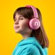 3. Niceboy HIVE Kiddie Pink Zestaw słuchawkowy Opaska na głowę Połączenia/Muzyka/Sport/Codzienność Różowy