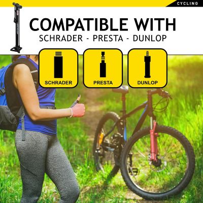 46. POMPKA WARSZTATOWO  ROWEROWA DUNLOP 174psi (12bar)