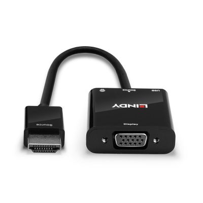 5. LINDY Konverter HDMI auf VGA und Audio 1080p ohne Scaling