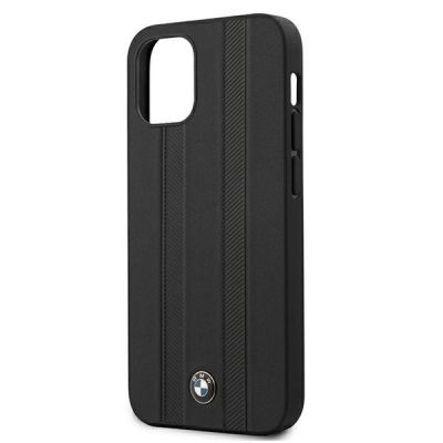 6. Etui BMW Signature Tire Marks na iPhone 12 mini - czarne