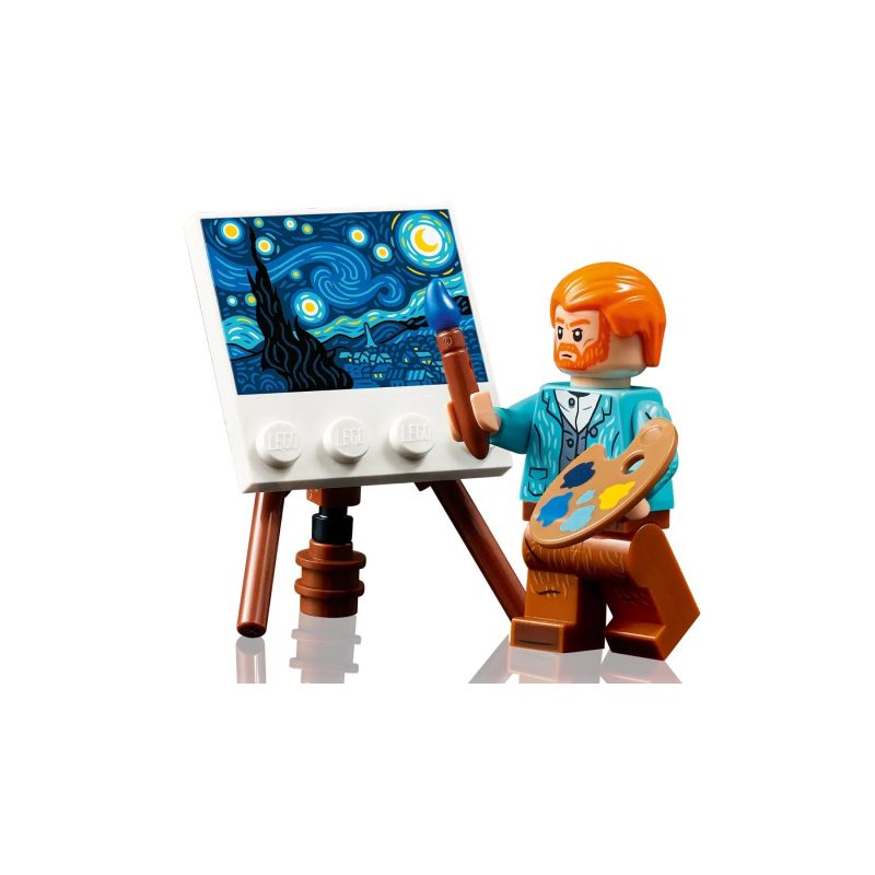 18. LEGO Ideas 21333 „Gwiaździsta noc” Vincenta van Gogha