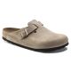 Birkenstock damskie chodaki BOSTON BS 1019484 TABACCO BROWN (szerokość wąska)