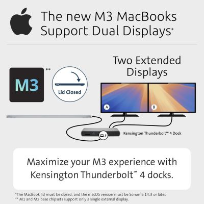 35. Kensington SD5760T - Stacja dokująca - USB-C / USB4 / Thunderbolt 3 / Thunderbolt 4 - 2 x HDMI, Thunderbolt - GigE
