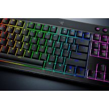 Klawiatura Razer BlackWidow V4 Low-profile HyperSpeed (zielony przełącznik) - Układ amerykański