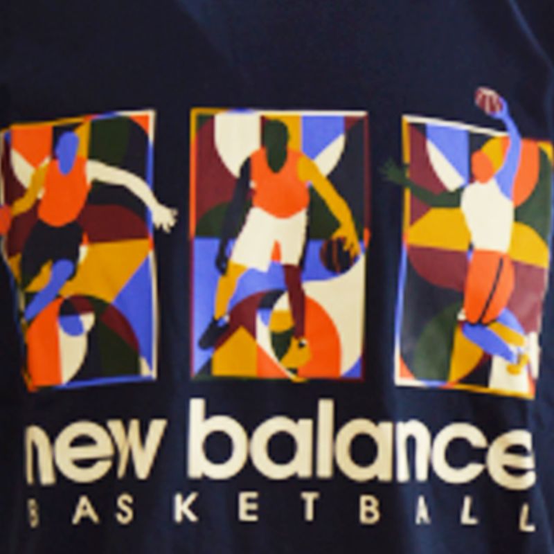 3. Koszulka New Balance Hoops Classics T-shirt - MT23587 ECL