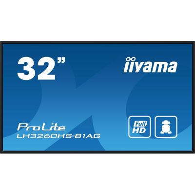 2. Monitor wielkoformatowy iiyama LH3260HS-B1AG A 80cm (31.5") LED Wi-Fi 500 cd/m2 Full HD Android 11 24/7 Czarna