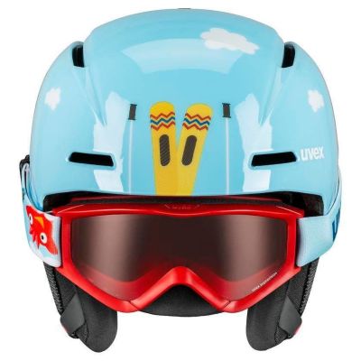 3. Uvex viti SET Jr. Niebieski