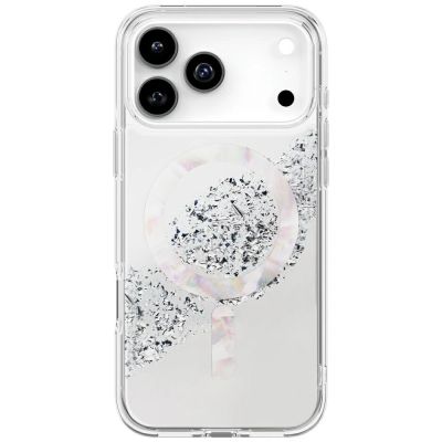 3. Etui UNIQ Coehl Crystelle na iPhone 17 Pro Max Magnetic Charging - srebrne