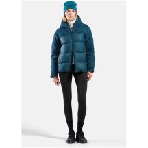 Kurtka puchowa damska Odlo DOWN HOODED Jacket insulated zielona