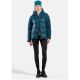 Kurtka puchowa damska Odlo DOWN HOODED Jacket insulated zielona