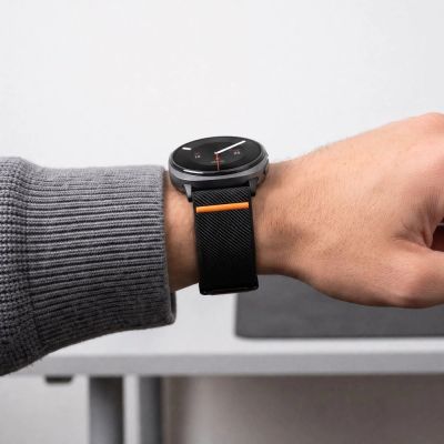 5. Pasek Tech-Protect Nylon Clasp na Samsung Galaxy Watch 40 / 44 / 46 mm - czarny