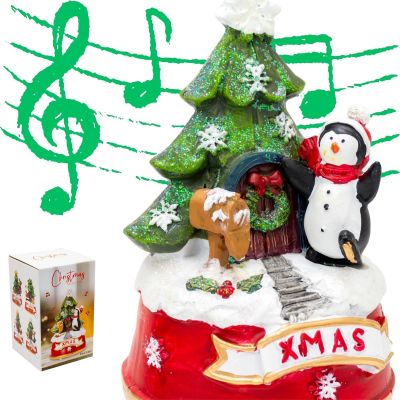 19. DEKORACJA ŚWIĄTECZNA GRAJĄCA PINGWIN