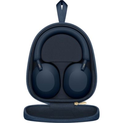 13. Słuchawki Sony WH-1000XM5 nauszne bluetooth srebrne