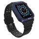 Pasek z etui ochronnym Protect Strap Band do Apple Watch 38 / 40 / 41 mm opaska obudowa pancerna - czarny, niebieski