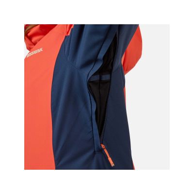6. Kurtka narciarska damska ROSSIGNOL W VELIKA INSULATED JKT pomarańczowa