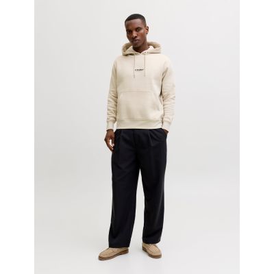 5. Jack&Jones męska bluza z kapturem JJESCHO SWEAT HOOD NOOS 12278789 MOONBEAM