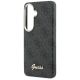 6. Etui Guess 4G Script MagSafe na Samsung Galaxy S26 - czarny