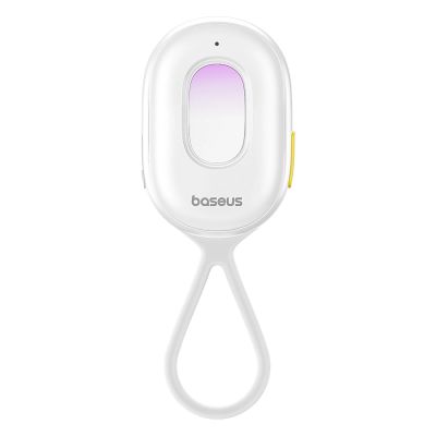 4. Wykrywacz ukrytych kamer Baseus Heyo Series II z alarmem i mini latarką + kabel Baseus Simple USB-A - USB-C – biały
