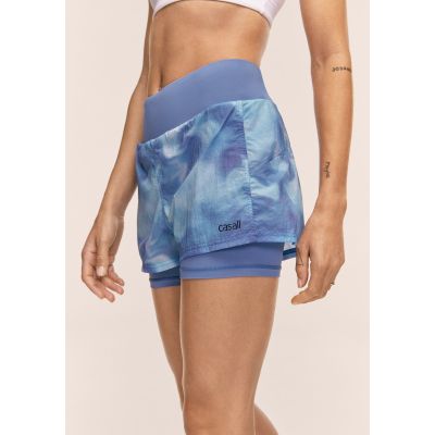3. Szorty CASALL Breeze Printed Running Short kolor granatowy