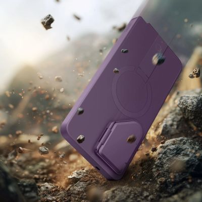 6. Etui Tech-Protect Kevlar Aura MagSafe na Samsung Galaxy S26 Ultra - fioletowe