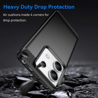 3. Etui Carbon Case do Xiaomi Redmi Note 13 Pro+ - czarne