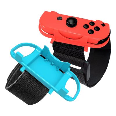 9. Pakiet akcesoriów rodzinnych 10 w 1 do gry Nintendo Switch Sports - zestaw czerwony i niebieski