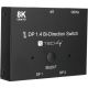 13. Techly IDATA-DP-2DP-8KT przełącznik wideo DisplayPort