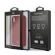 7. Etui Mercedes Silicone Line na iPhone Xr - czerwone