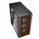 8. Sharkoon REBEL C70G RGB Full Tower Czarny, Drewno