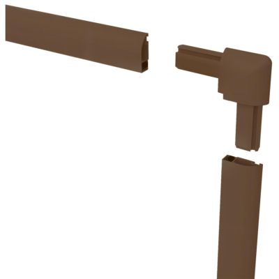 9. MOSKITIERA OKNO ALU 120X140 BRĄZ
