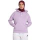 2. Bluza damska adidas Essentials Linear French Terry Hoodie fioletowa JY0036
