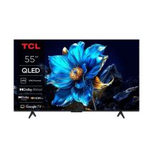 Telewizor TCL 55T69C QLED 55" 4K Ultra HD Google TV Dolby Atmos DVB-T2 Metaliczny