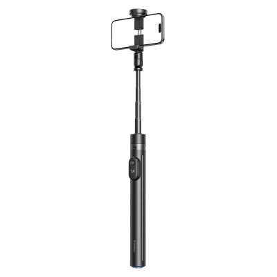 Premium selfie stick Wozinsky WRZP1 z automatycznie rozkładanymi nóżkami, funkcja statywu, 1,7m - czarny