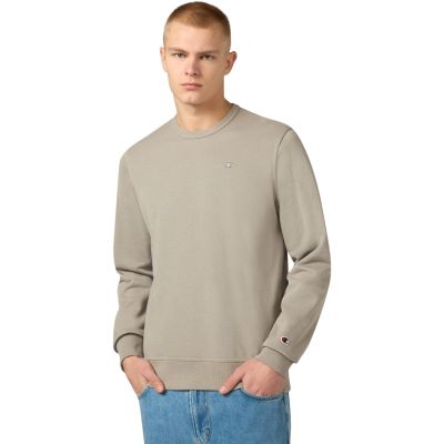Bluza męska Champion Crewneck Sweatshirt beżowa 220785 ES035