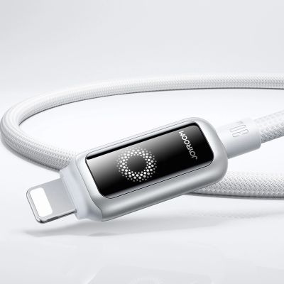 4. Kabel Joyroom S-A55 StarFlight 30W USB-C - Lightning 1,2m - biały