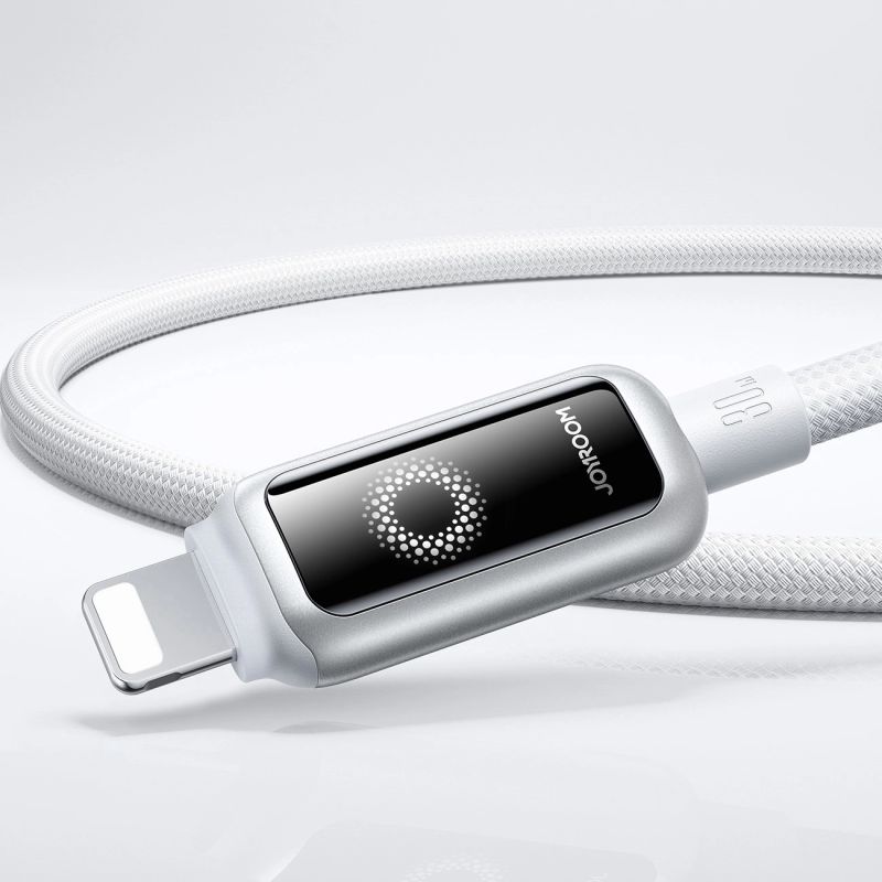 4. Kabel Joyroom S-A55 StarFlight 30W USB-C - Lightning 1,2m - biały