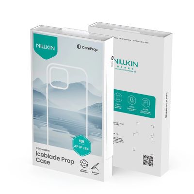 13. Etui Nillkin Iceblade Prop Magnetic z podstawką na iPhone 16e / 17e - zielone