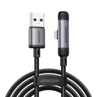 Kabel Joyroom S-A56 EnjoyX Series 90° USB-A - Lightning 3A 1,2m - czarny