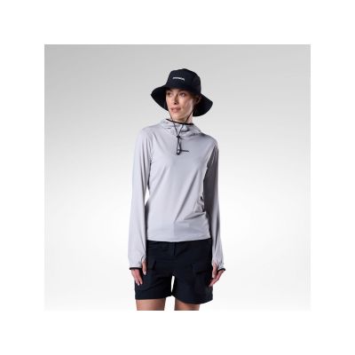 Bluza damska ROSSIGNOL W Westweg Sun Hoodie szara
