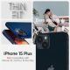 2. Etui Spigen Thin Fit na iPhone 15 Plus - niebieskie