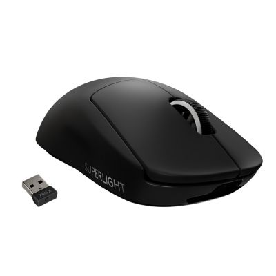10. Logitech G Pro X Superlight myszka Gaming Po prawej stronie RF Wireless 25600 DPI