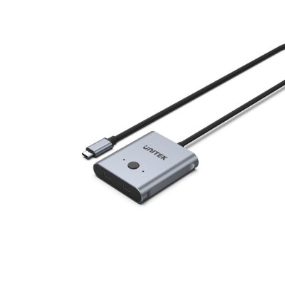 11. UNITEK PRZEŁĄCZNIK USB-C 4K 144HZ, DWUKIERUNKOWY