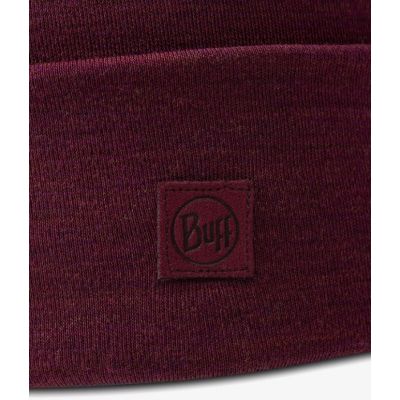 3. Czapka BUFF MERINO MIDWEIGHT BEANIE MELANGE TIBETAN RED