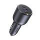 Ugreen Ładowarka EC705 samochodowa 130W 2x USB-C 1x USB-A - szara