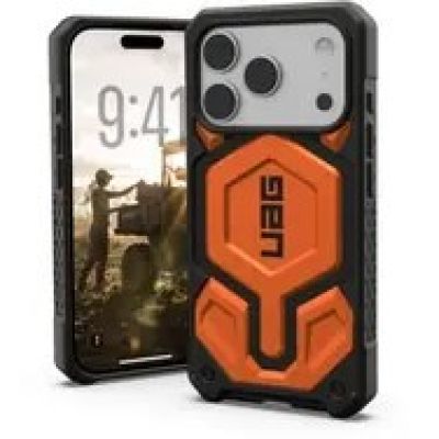 4. Urban Armor Gear Monarch Pro pokrowiec na telefon komórkowy 16 cm (6.3") Pomarańczowy, Czarny