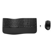 Zestaw klawiatura + mysz HP 680 Comfort Dual-Mode Wireless/Bluetooth Keyboard and Mouse Combo bezprzewodowe czarne 8T6L6AA