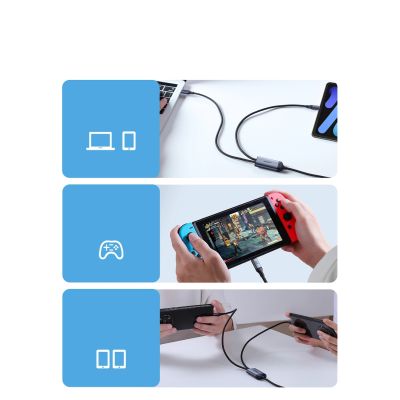 14. Kabel Joyroom Speedy Series S-A21 2w1 USB-C - USB-C / USB-C 100W 1.5m - czarny