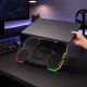 18. ESPERANZA PODSTAWKA CHŁODZĄCA GAMING Z PODSTAWKĄ NA TELEFON LED RGB BREVA EGC107